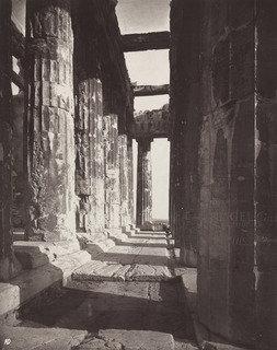 Western Portico Of The Parthenon — William James Stillman
