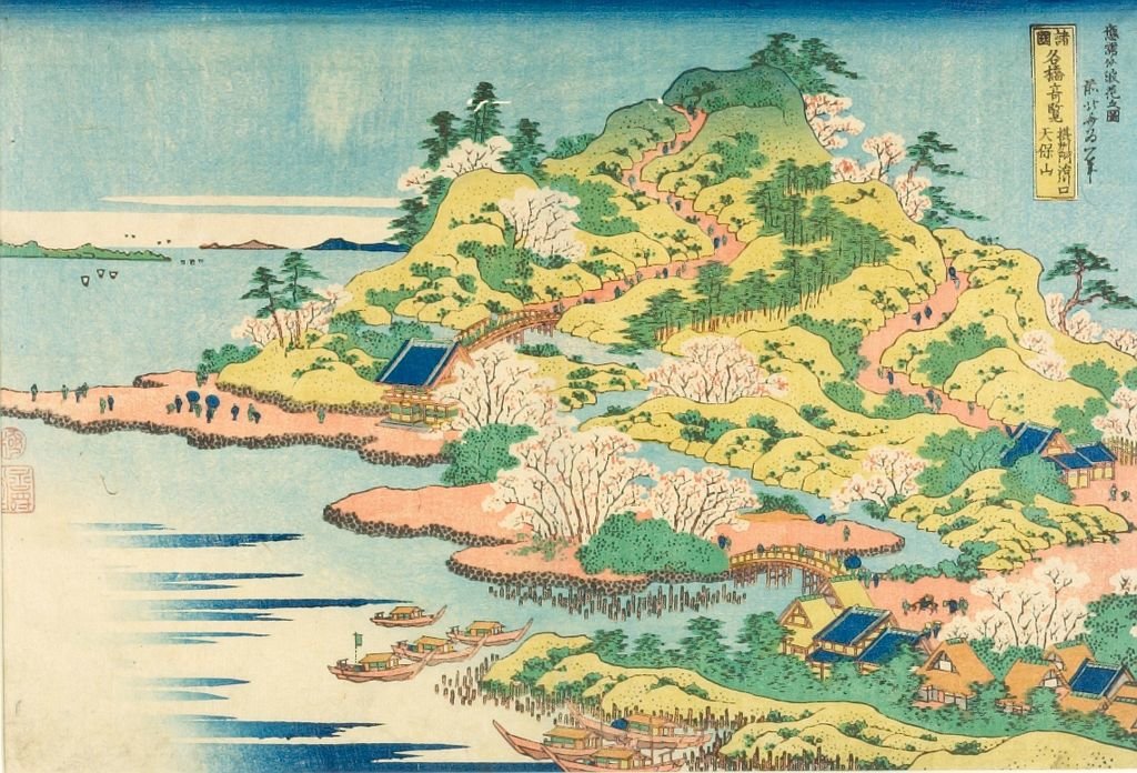 Famous Bridges In Varous Provinces — Katsushika Hokusai