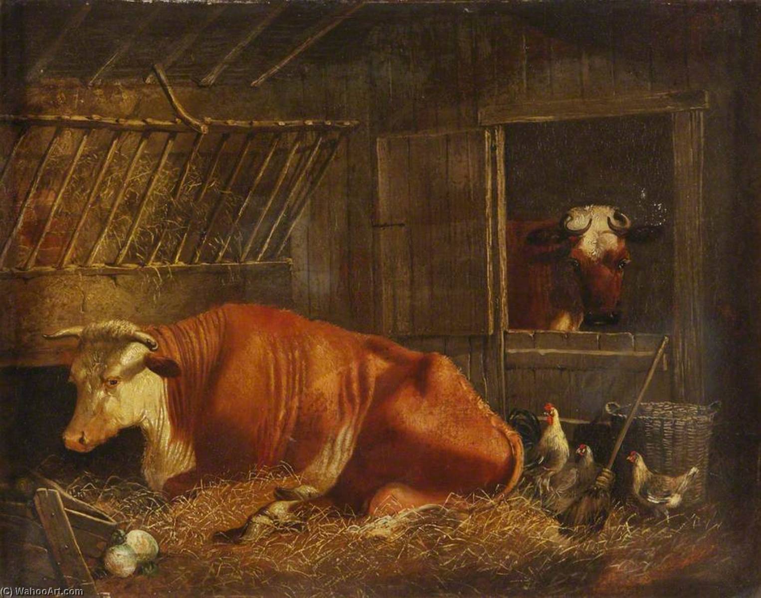 Hereford Cow — Edmund Ward Gill