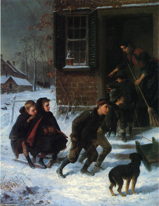 Forbidden To Go Sleigh Riding — William Hahn