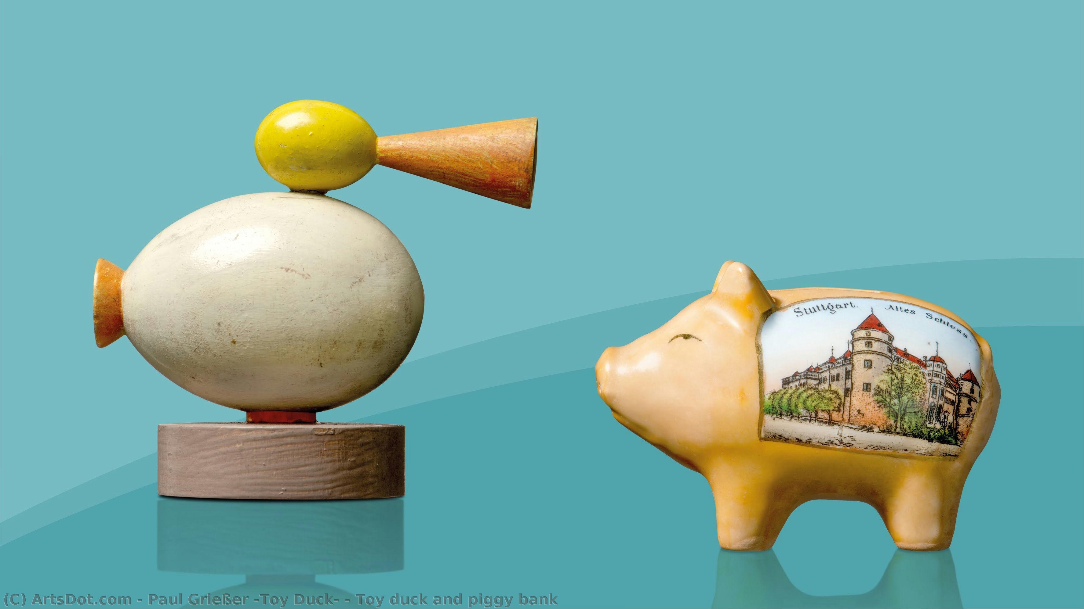 Toy Duck And Piggy Bank — Paul Grießer (toy Duck)