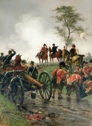 Wellington At Waterloo — Ernest Crofts