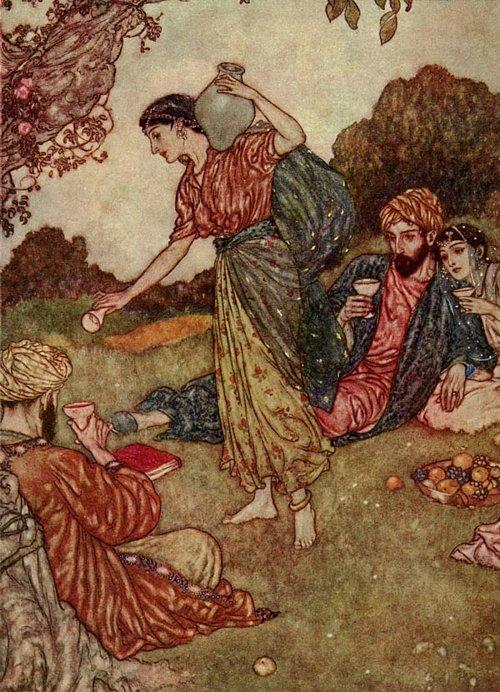 The Rubaiyat. Where I Made One — Edmund Dulac