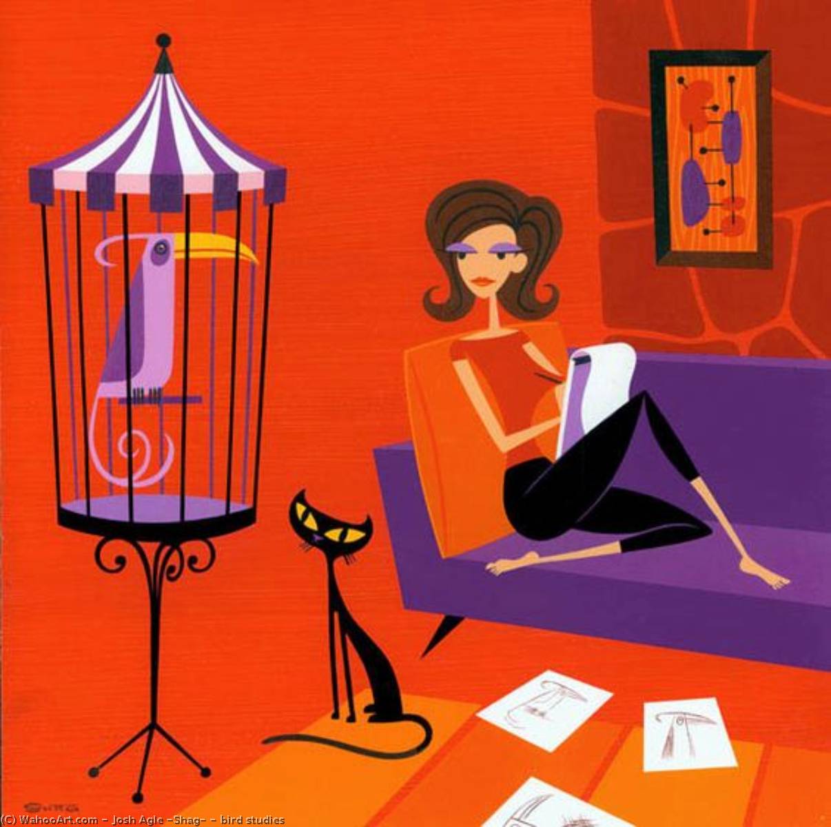 Bird Studies — Josh Agle