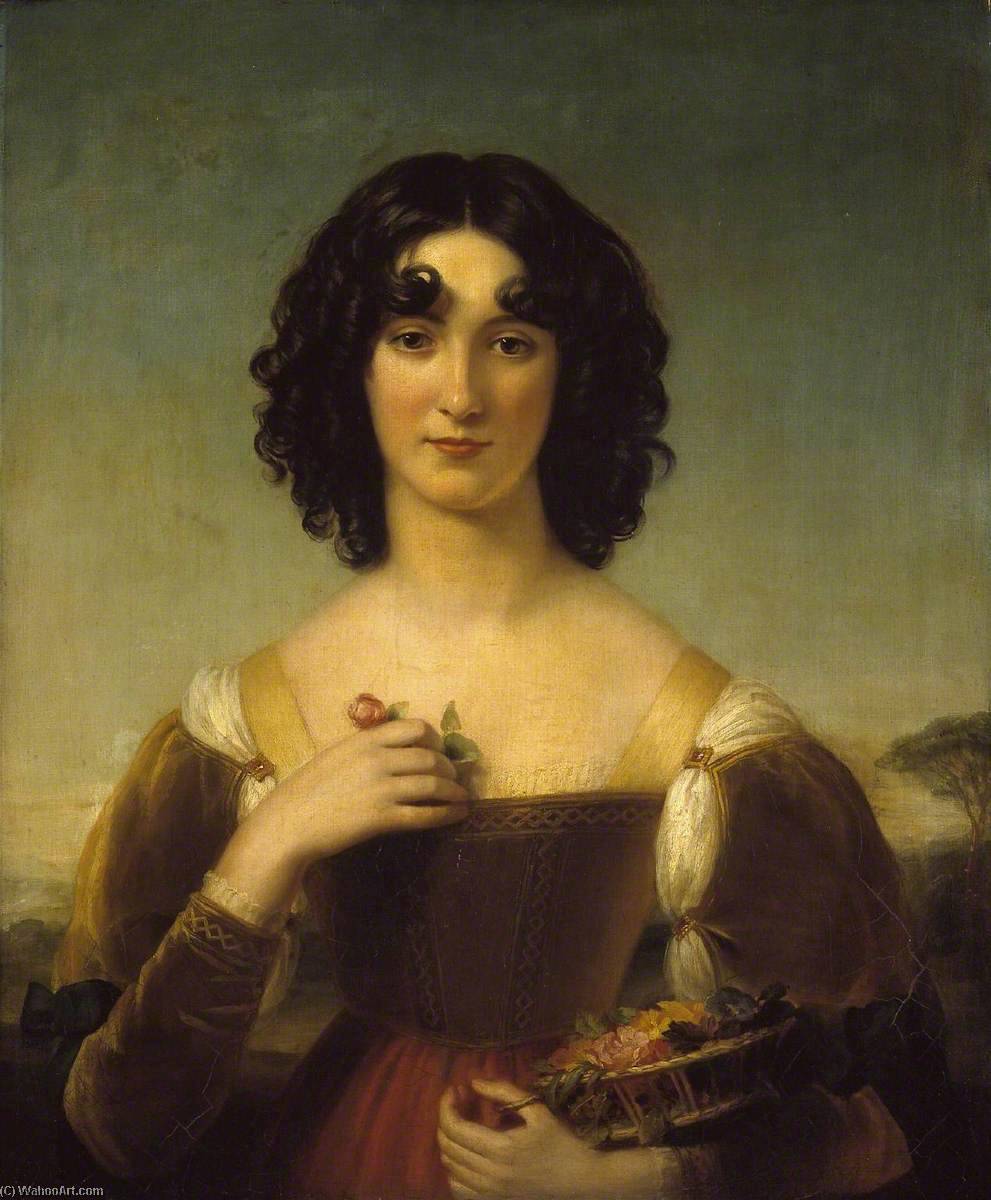 The Florentine Girl ('the Artist's Daughter') — Henry Howard