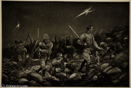 Night Sortie From Mafeking — Richard Caton Woodville