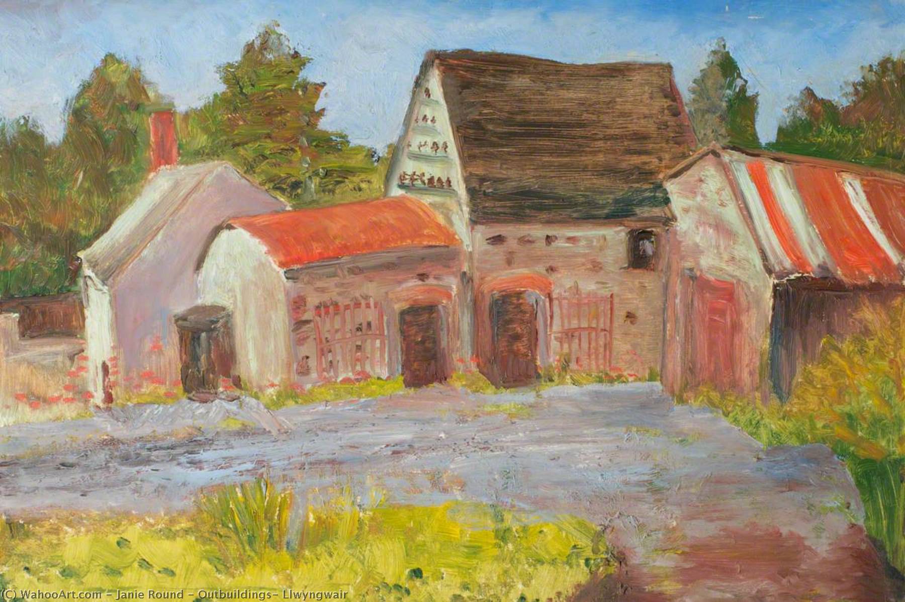 Outbuildings, Llwyngwair — Janie Round