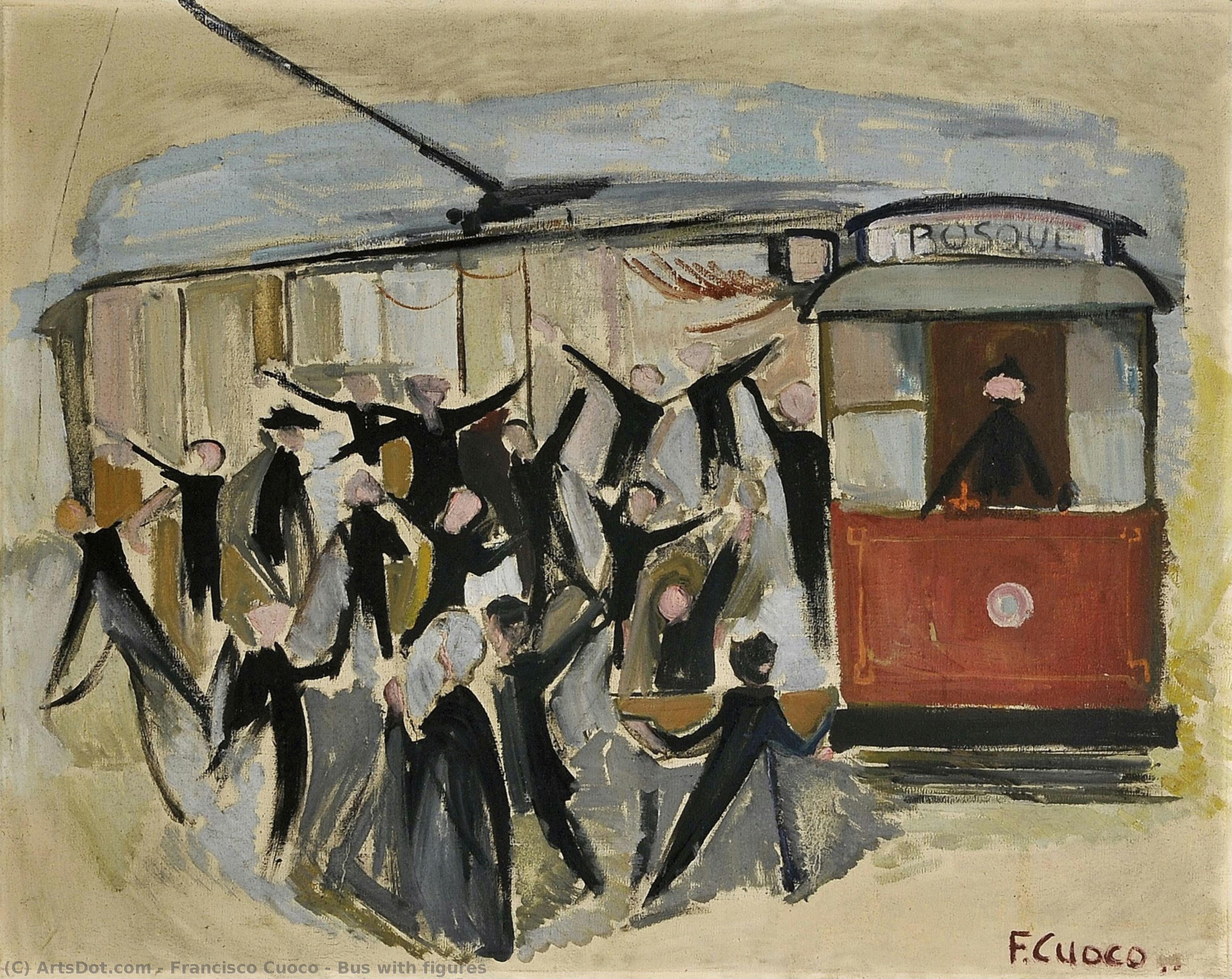 Bus With Figures — Francisco Cuoco