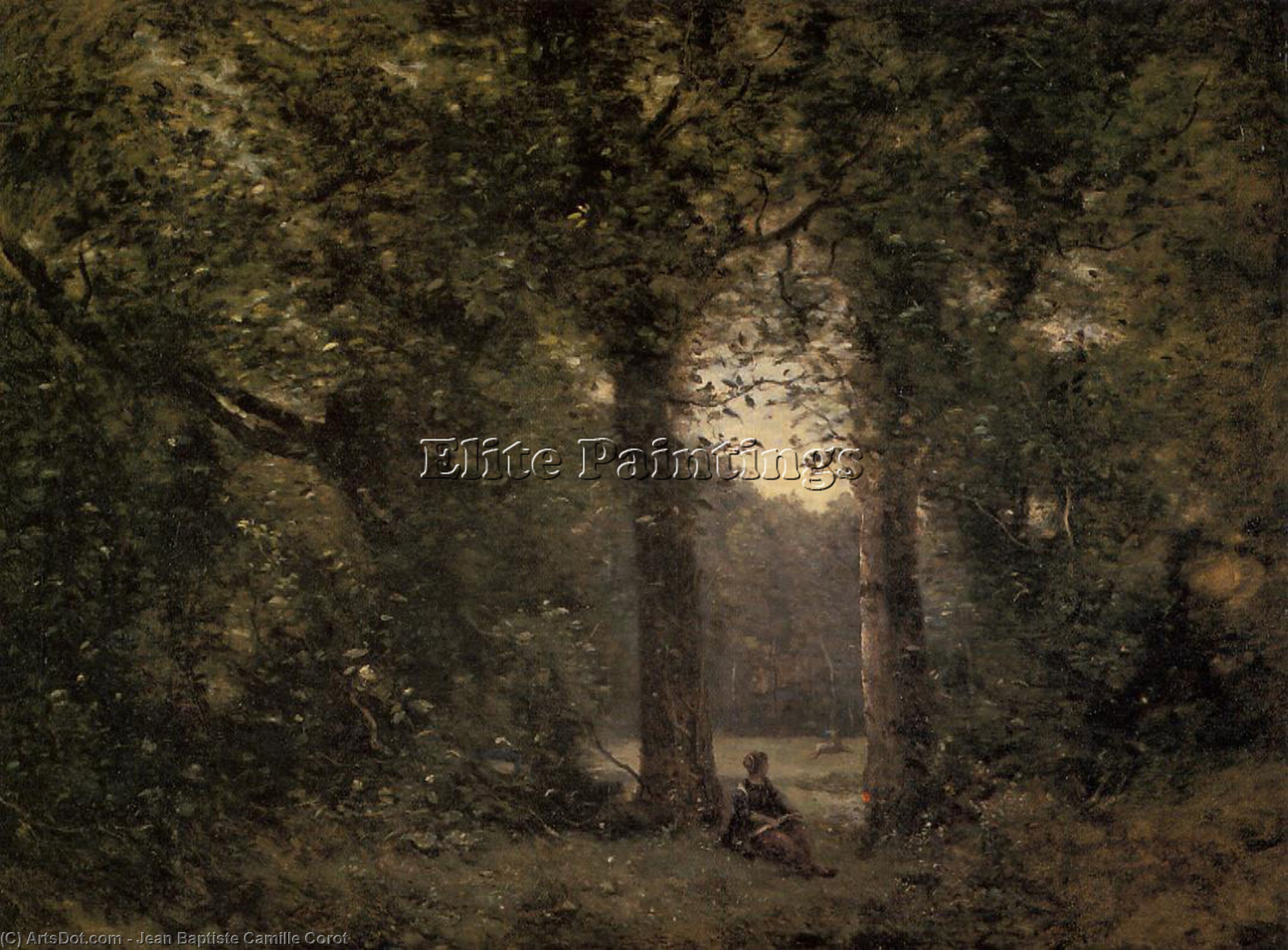 Souvenir Of Ville D_avray — Jean-baptiste-camille Corot