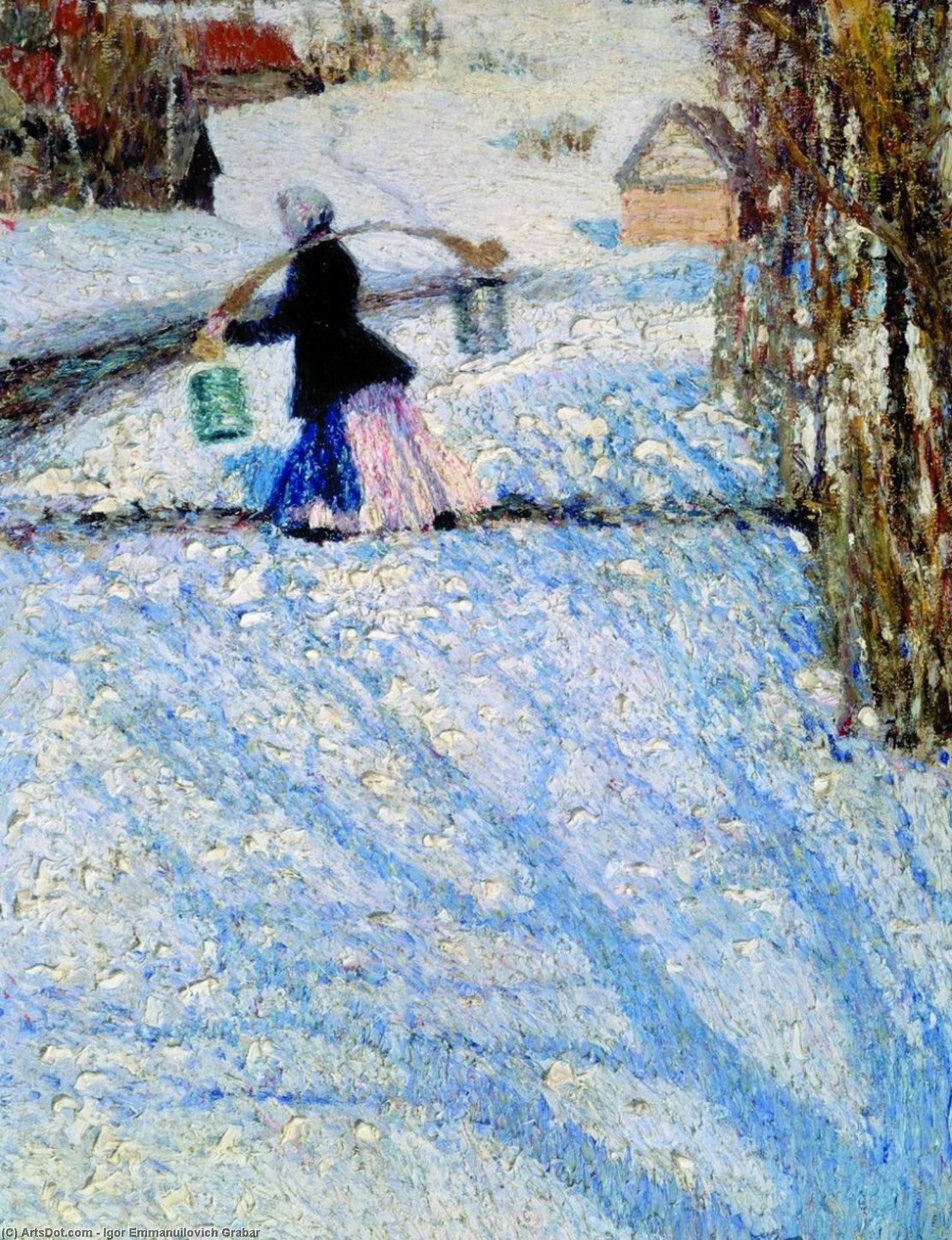 Snow In March — Igor Emmanuilovich Grabar
