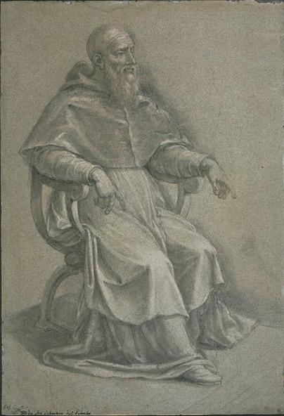 Portrait Du Pape Clément Vii — Себастијано Дел Пјомбо