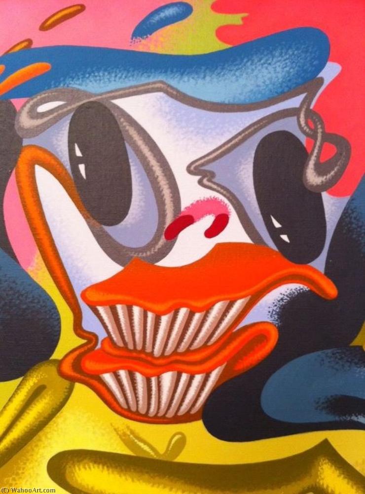 Kaws X — Peter Saul