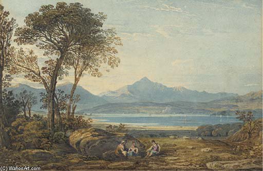 Study Of Snowdon, Wales — John Varley I (the Older)