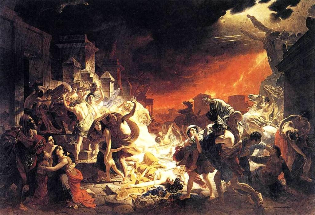 The Last Day Of Pompeii — Karl Pavlovich Brulloff