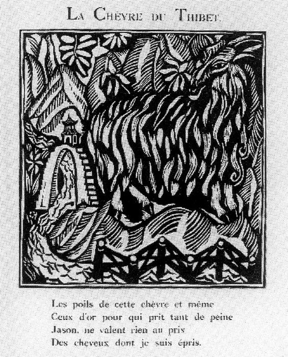 Illustration For Le Bestiaire De Guillaume Apollinaire — Raoul Dufy