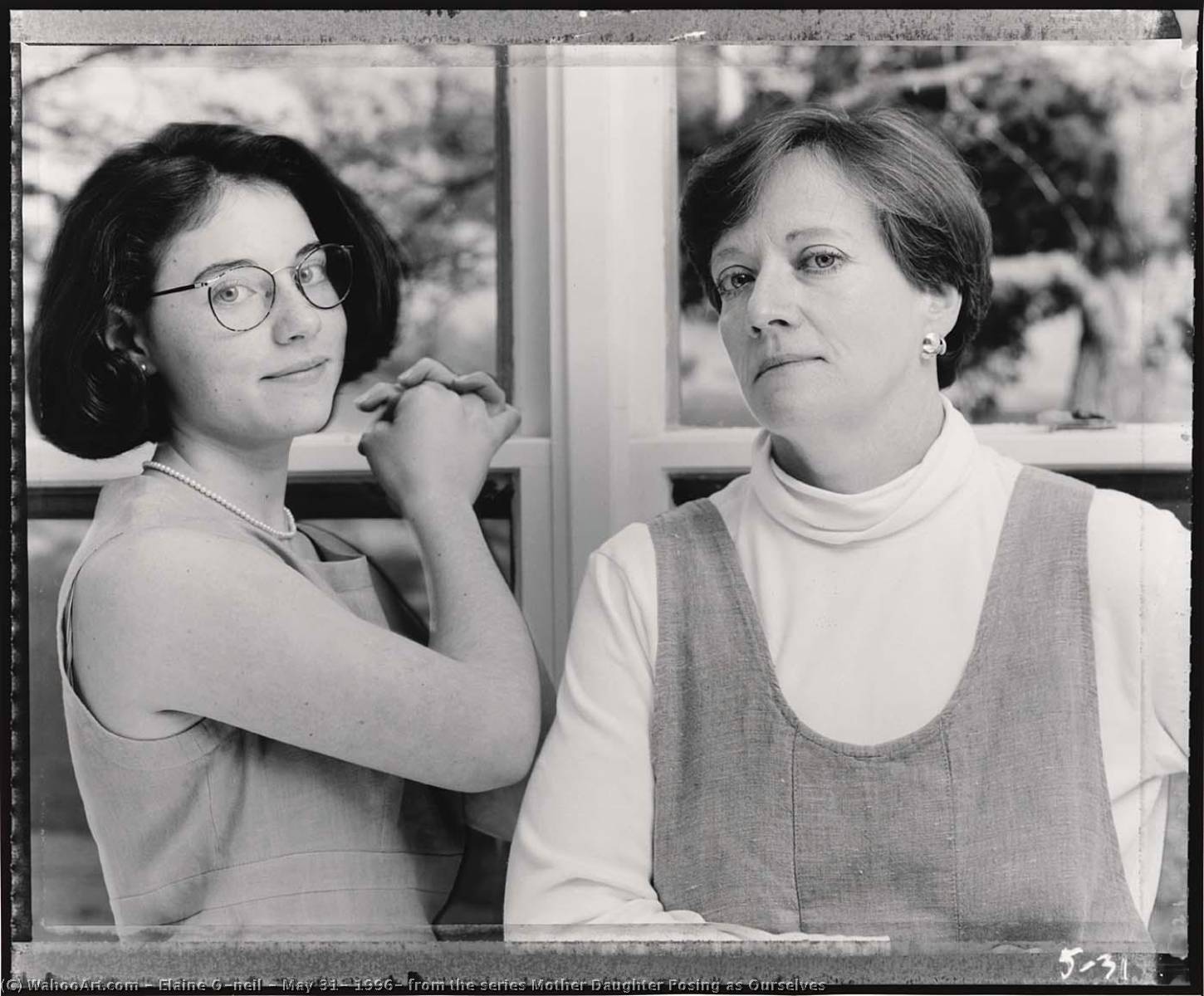 May 31, 1996, From The Series Mother Daughter Posing As Ourselves — Elaine O'neil