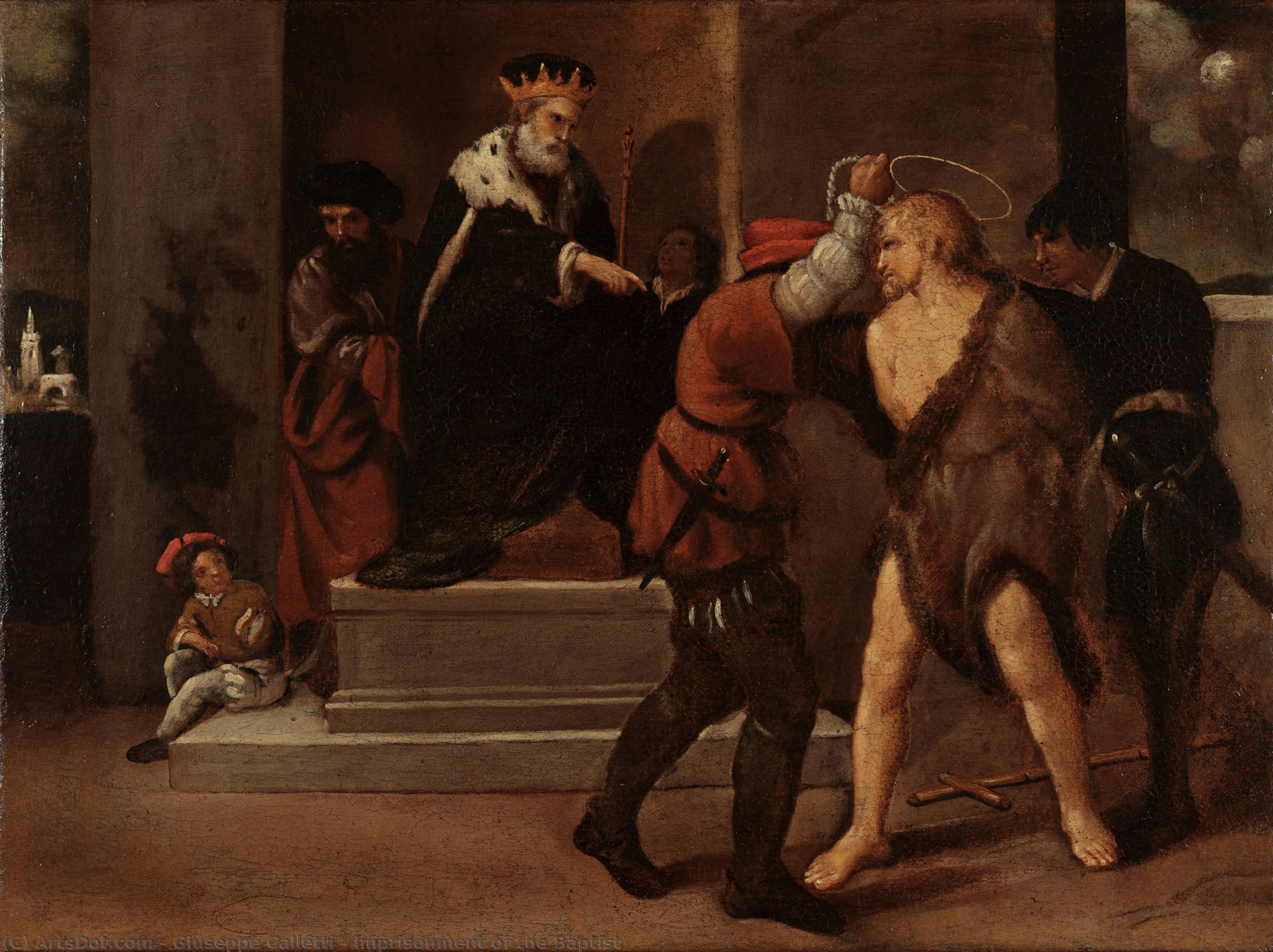 Imprisonment Of The Baptist — Giuseppe Calletti