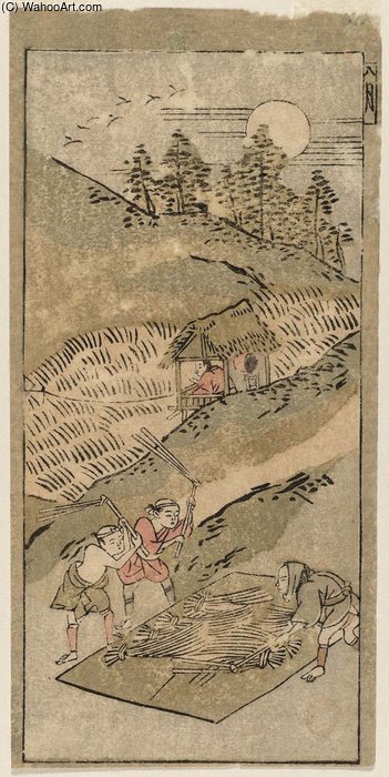 The Eighth Month — Suzuki Harunobu