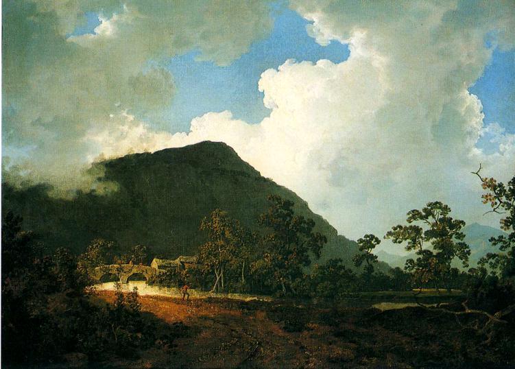 Landscape Near Bedgellert, North Wales — Joseph Wright Of Derby