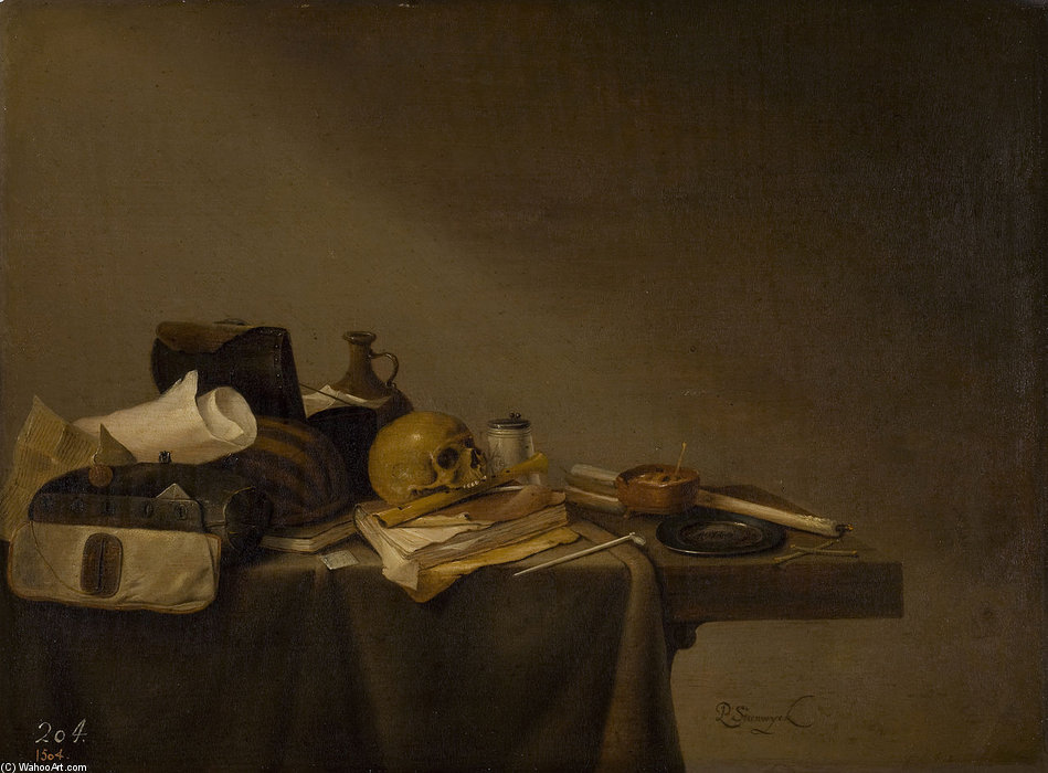 Emblema De La Muerte — Pieter Steenwijck