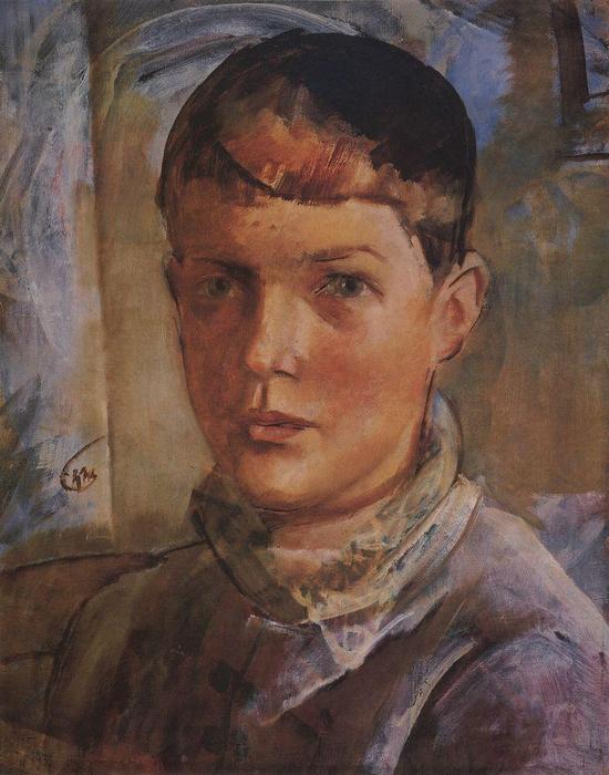 The Daughter Of An Artist — Kuzma Petrov-vodkin