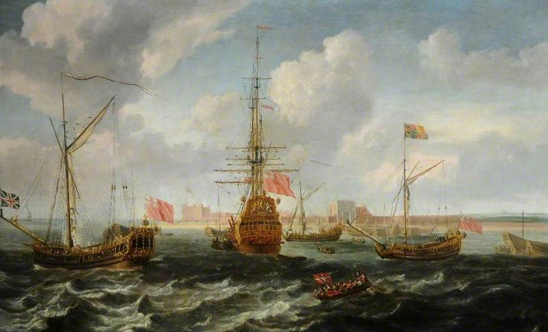 Shipping Off Sheerness — Isaac Sailmaker