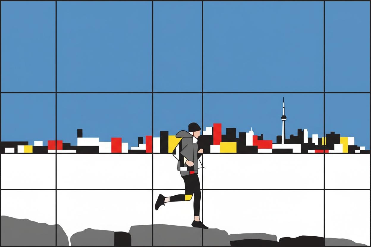 Chromatic Cadence: Skyline Vista — Jacques Villedieu
