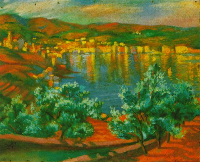 Festival Of St. Lucia At, Villamalla, 1921 — Salvador Dalí