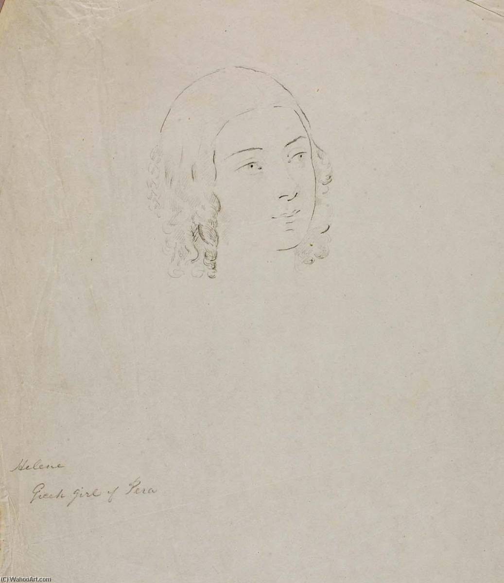 Helene, Greek Girl Of Pera — Miner Kilbourne Kellogg