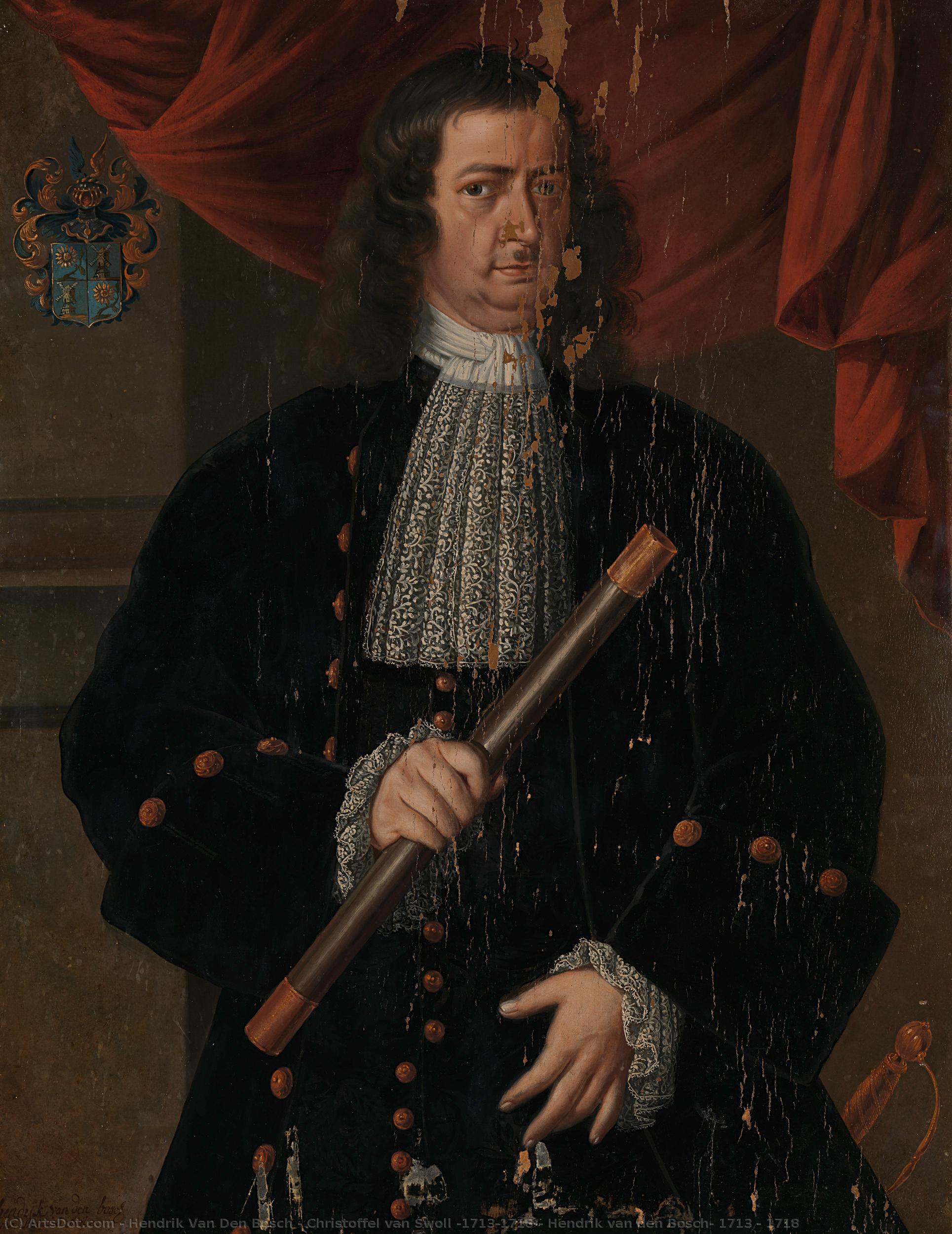 Christoffel Van Swoll (1713-1718), Hendrik Van Den Bosch, 1713 - 1718 — Hendrik Van Den Bosch