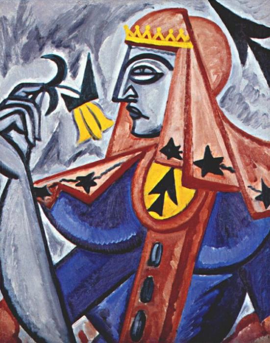 Queen Of Spades — Olga Rozanova