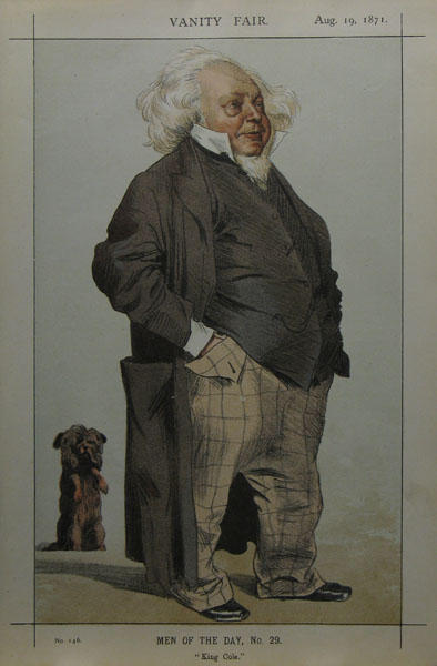 Caricature Of Henry Cole — Jacques Joseph Tissot