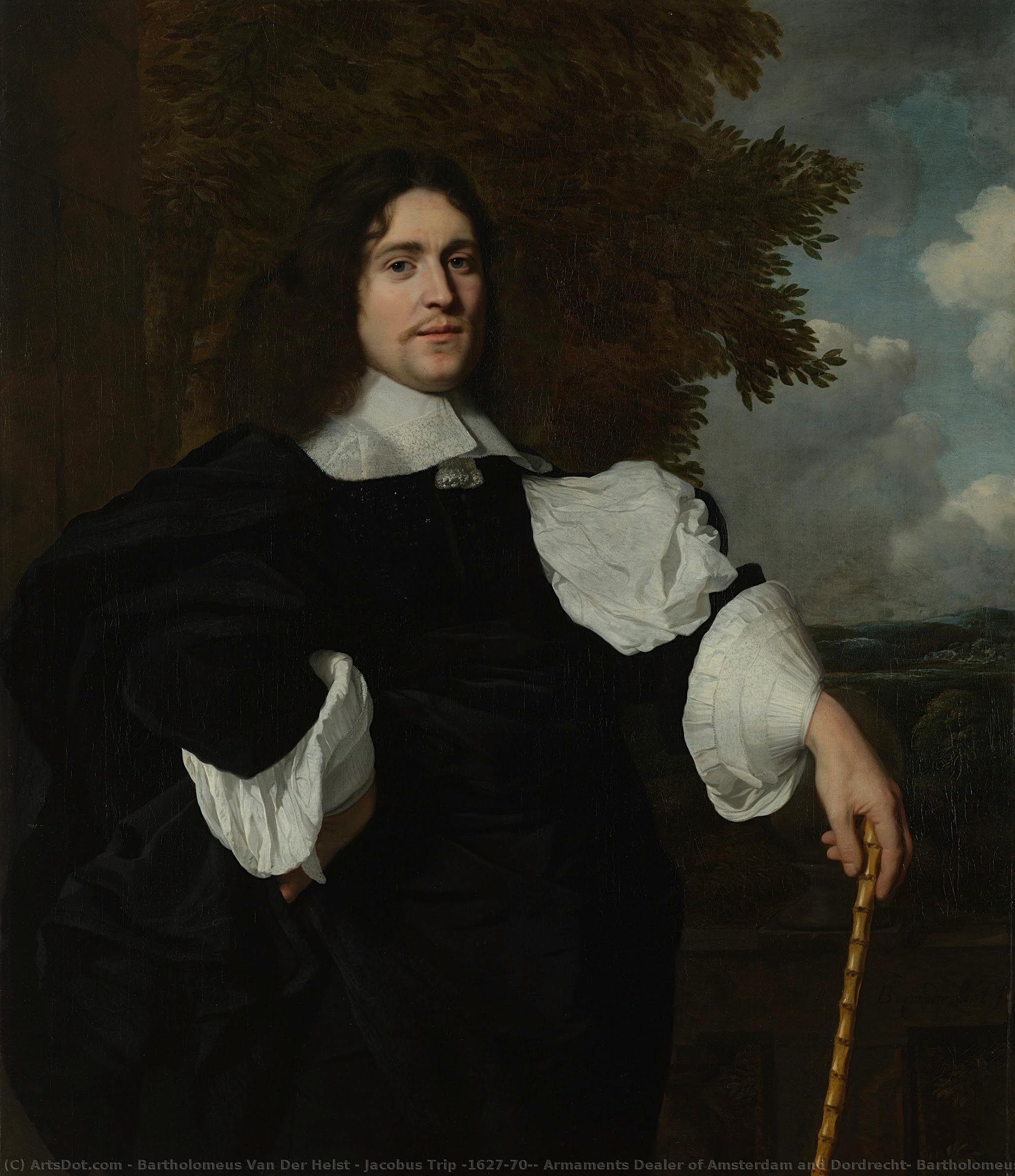 Jacobus Trip (1627-70), Armaments Dealer Of Amsterdam And Dordrecht, Bartholomeus Van Der Helst, 1647 - 1670 — Bartholomeus Van Der Helst