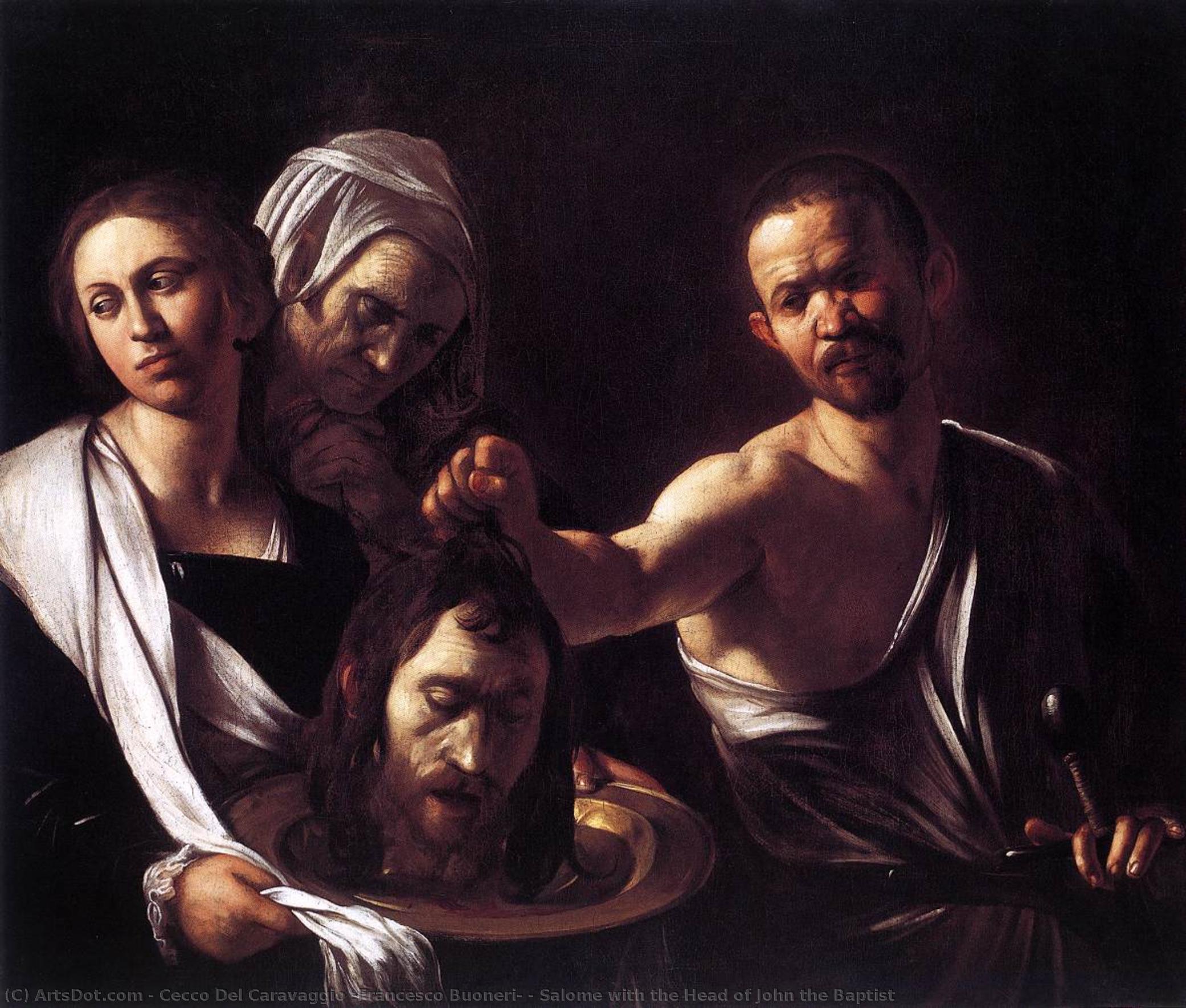 Salome With The Head Of John The Baptist — Cecco Del Caravaggio (francesco Buoneri)