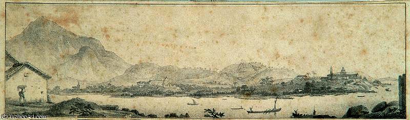 View Of The Palace Of St. Christopher — Jean-baptiste Debret