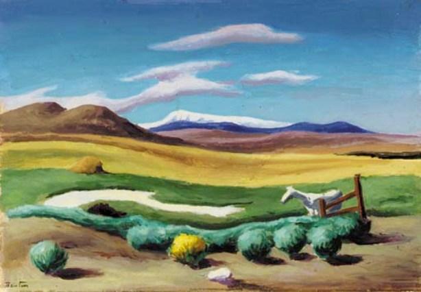 The White Horse By The Gate — Томас Харт Бентън