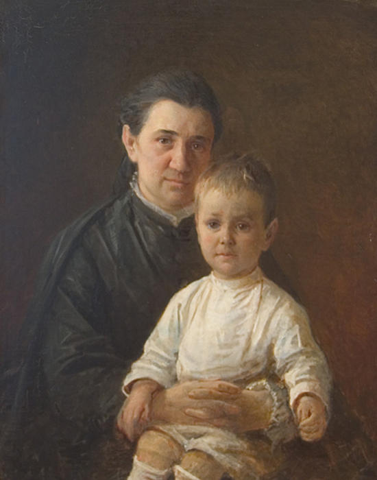 Portrait Of Evdokiya Nikolaevna Kostycheva — Nikolai Ge