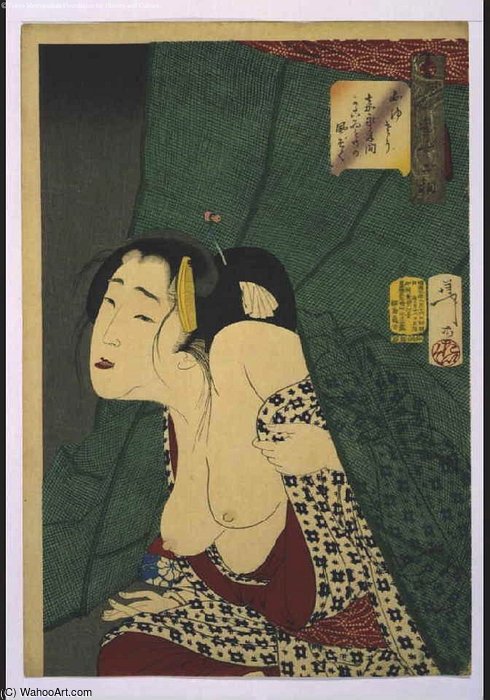 Looks Itchy — Tsukioka Yoshitoshi