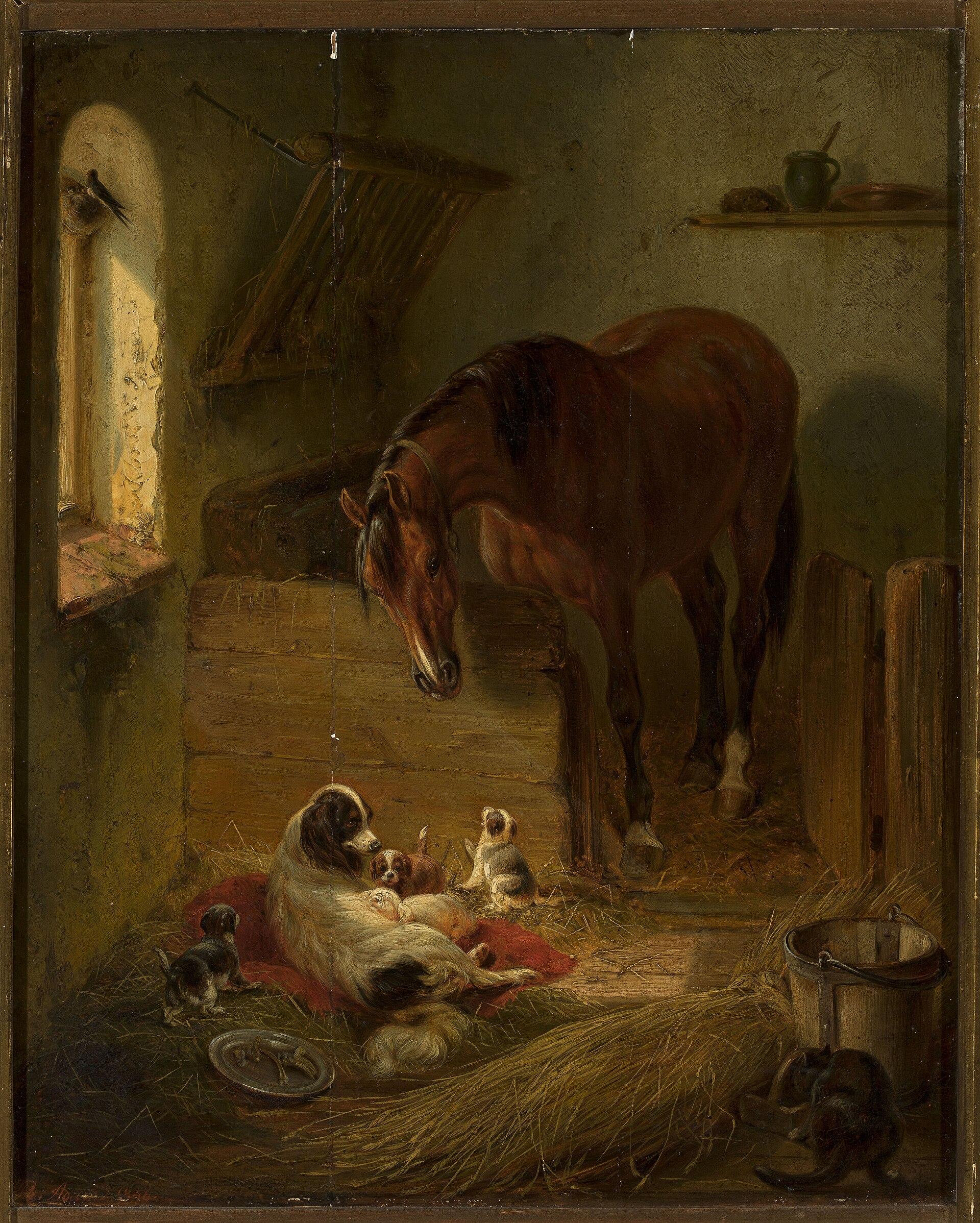 In The Barn — Benno Raffael Adam