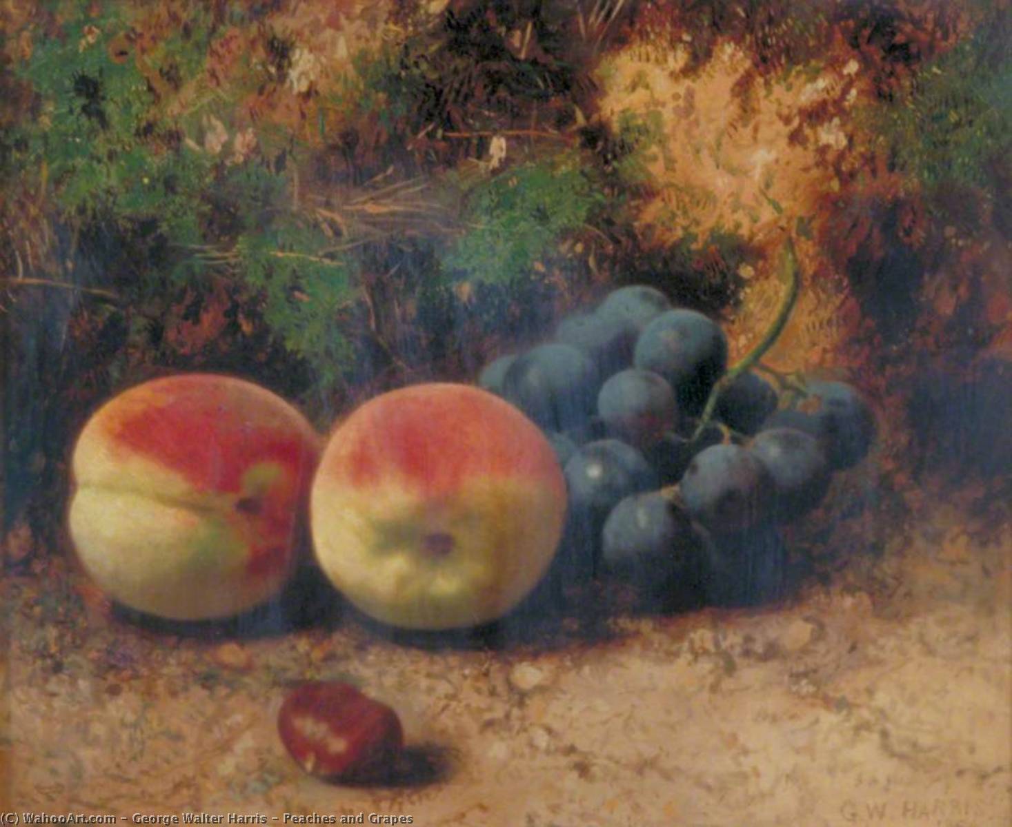 Peaches And Grapes — George Walter Harris