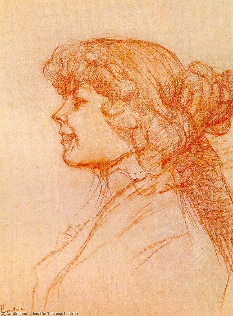 The English Girl At The Star In Le Havre, — Henri De Toulouse-lautrec