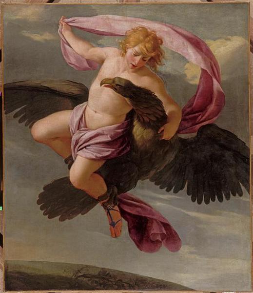 Ganymede Enleve Par Jupiter — Eustache Le Sueur (lesueur)