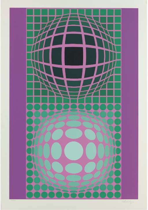 Abstract Composition 27 — Victor Vasarely