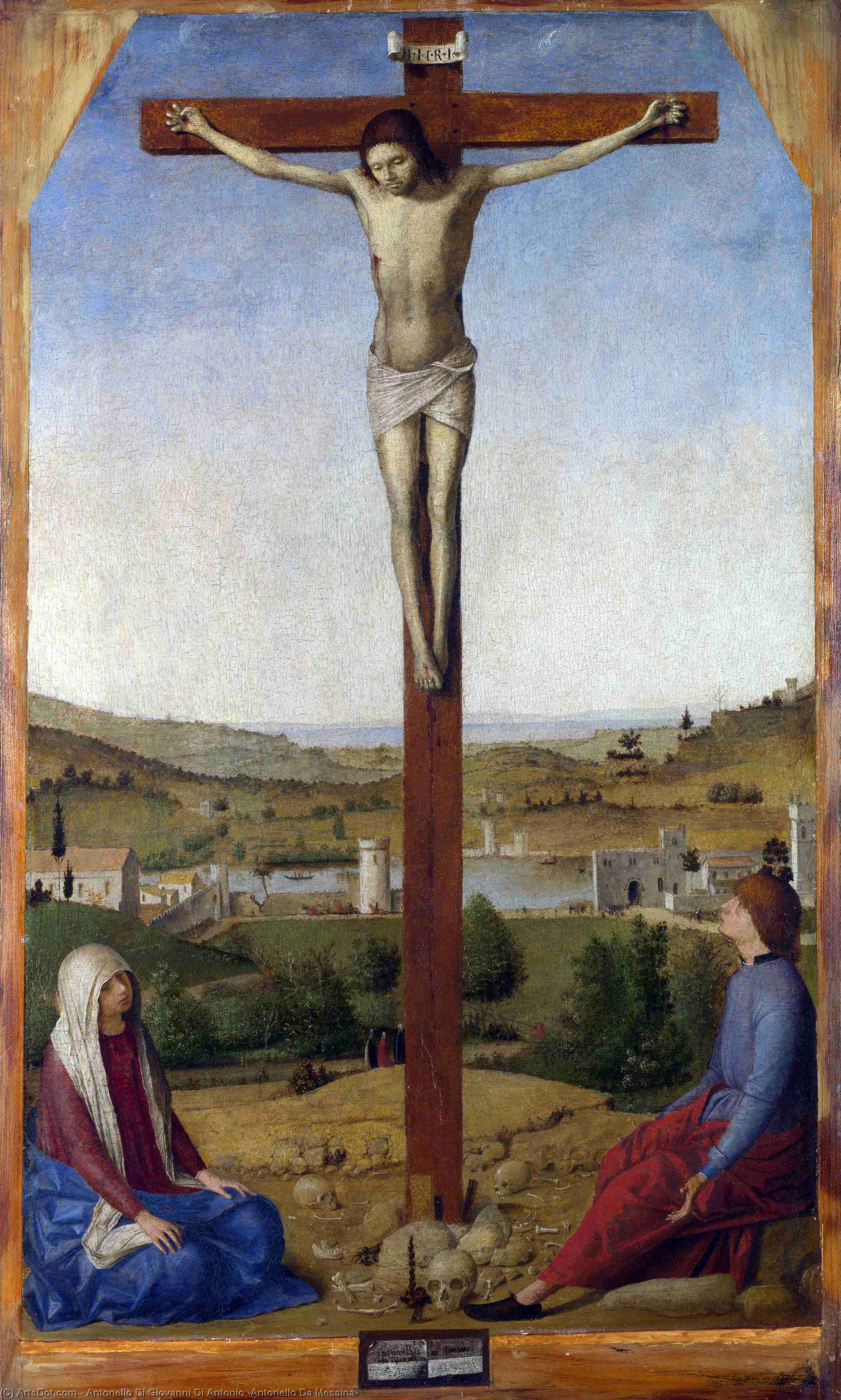 Crucifixion — Antonello Di Giovanni Di Antonio (antonello Da Messina)