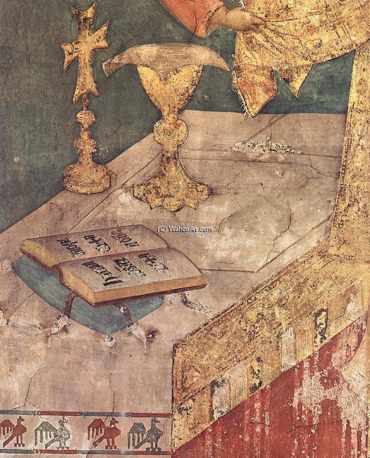 Miraculous Mass (detail) — Simone Martini