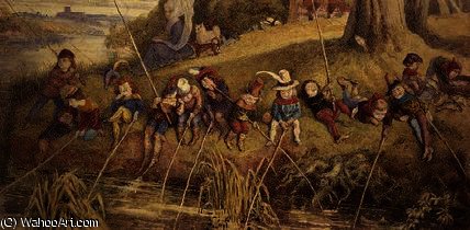 Dame Julianna Berners Teaching Her Young Pupils — Richard Doyle