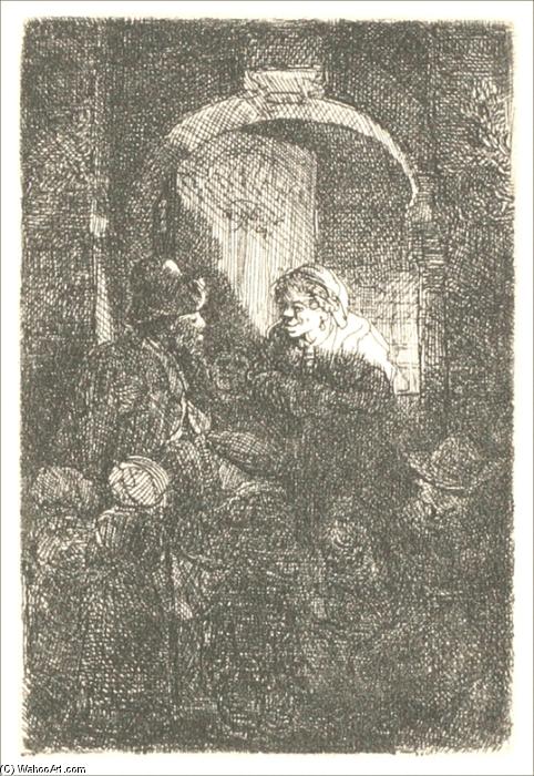 The Schoolmaster — Rembrandt Van Rijn