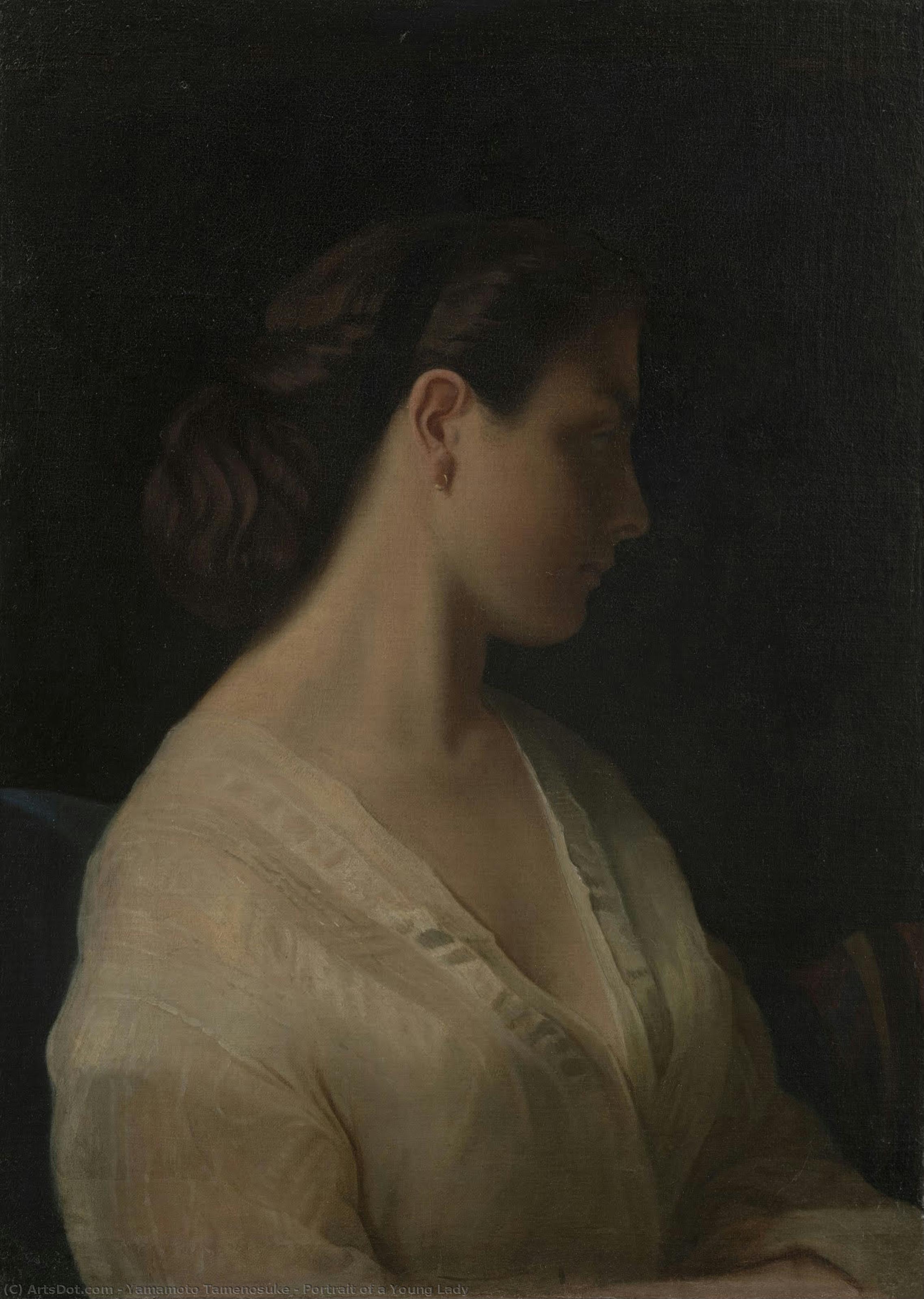 Portrait Of A Young Lady — Yamamoto Tamenosuke