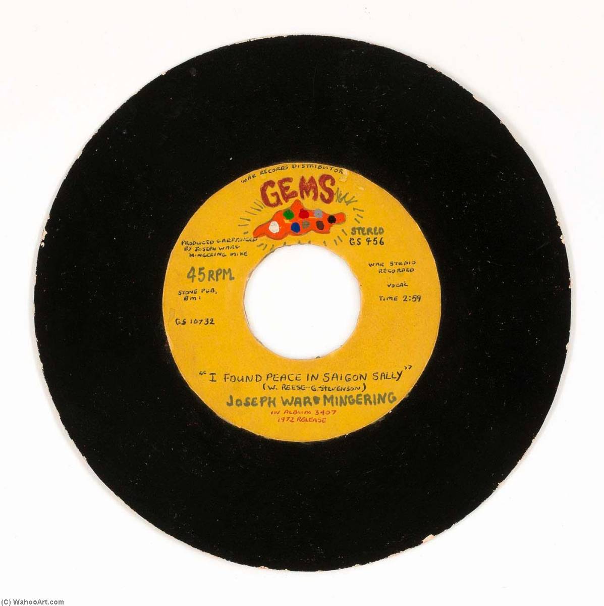Gems I Found Peace In Saigon Sally I've Fort Battles In Saigon Now I've Got To Fight In Washington — Mingering Mike