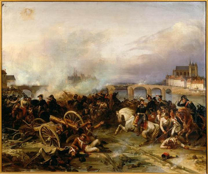Bataille De Montereau, 18 Février 1814 — Jean Charles Langlois